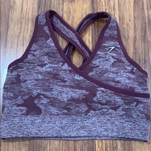 Gymshark Camo Seamless Sports Bra